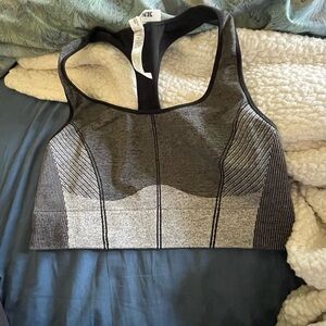 Women's Gray Sports Bra